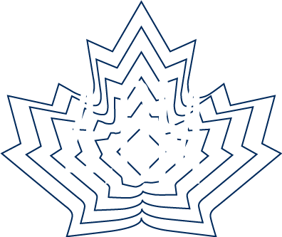 maple leaf with number 4.6 M